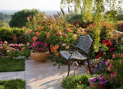 Садовые скамейки из металла и дерева. Как сделать садовую скамью своими руками