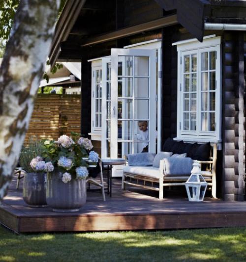 Садовые скамейки из металла и дерева. Как сделать садовую скамью своими руками