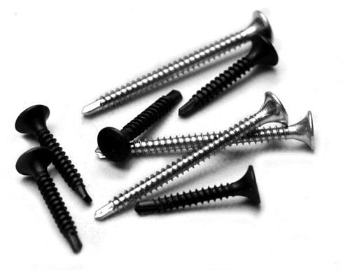Саморезы для профиля под гипсокартон. Виды крепежных элементов