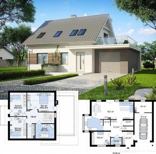 Гараж сверху дом. Дом с гаражом – очевидные преимущества