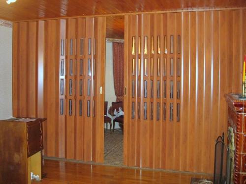 Как укоротить дверь-гармошку по ширине. Преимущества и недостатки