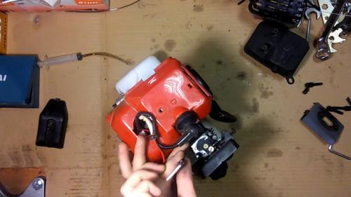 Ремонт китайской мотокосы. Замена ЦПГ на Китайских бензокосах