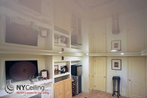 Как задекорировать несущую балку под потолком в квартире. Потолок каркасного дома