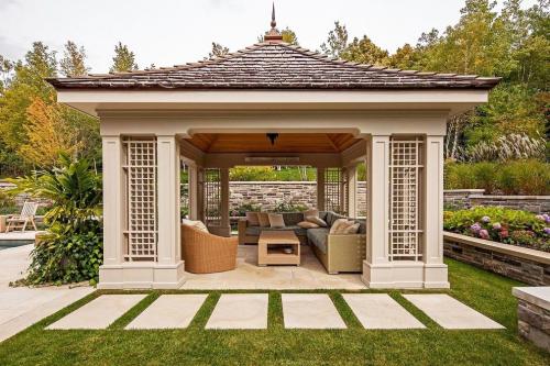 Проекты дачных беседок с мангалом. Какие бывают беседки 04 Проекты дачных беседок с мангалом. Какие бывают беседки 04