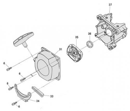 Ремонт штанги мотокосы. Первичная диагностика триммера.