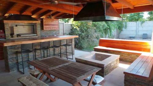 Проекты дачных беседок с мангалом из дерева своими руками. Ваша беседка с мангалом: важные детали