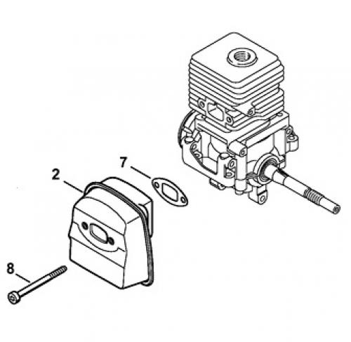 Разборка бензокосы Штиль. Разборка Штил. 