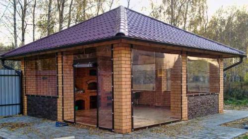Проекты дачных беседок с мангалом из дерева своими руками. Ваша беседка с мангалом: важные детали