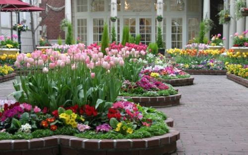 Оформление клумб на дачном участке. Особенности создания клумбы