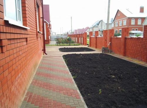 Дизайн отмостки вокруг дома. Отмостка дома своими руками —, как сделать защита фундамента? Пошаговая инструкция (71 фото)