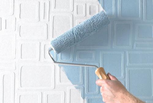 Вторичная покраска обоев. Как перекрасить обои под покраску в новый цвет