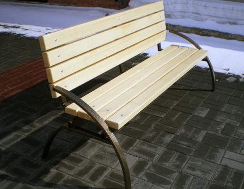 Скамейка из профиля своими руками чертежи. Что необходимо для изготовления лавочки 01