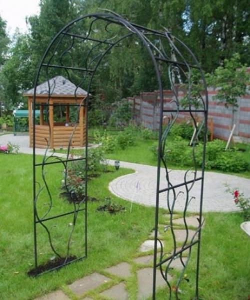 Арка для цветов своими руками. Где установить арку  для цветов на даче?