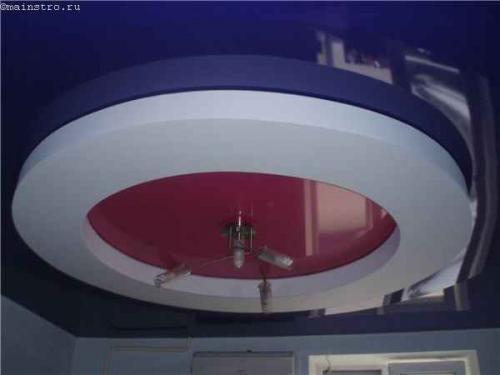 Многоуровневые натяжные потолки без гипсокартона. Особенности многоуровневых натяжных потолков