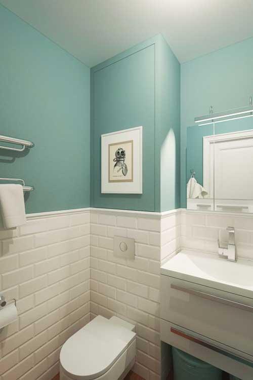 Дизайн — проект трёхкомнатной квартиры. Оцените проект 08