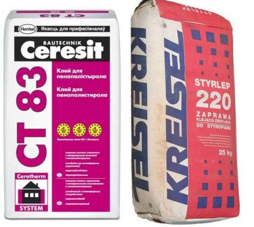 Наклейка пенопласта на стену. Материалы и инструменты