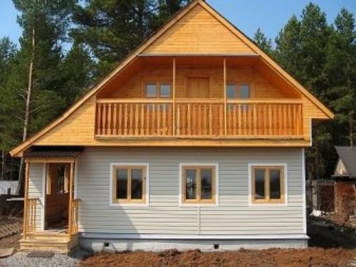 Отделка фронтона частного дома. Варианты декоративной отделки 07 Отделка фронтона частного дома. Варианты декоративной отделки 07