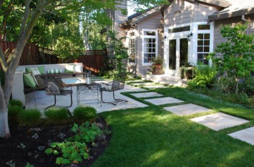 Ландшафтный дизайн маленького участка перед домом. Красивый дизайн маленького участка: обзор простых и сложных идей ландшафтного дизайна для небольших участков (130 фото и видео)