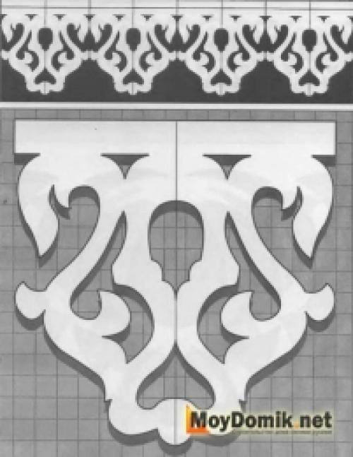 Резьба по дереву эскизы электролобзиком. Шаблоны для резных наличников на окна и двери – от рисунка к трафарету 07