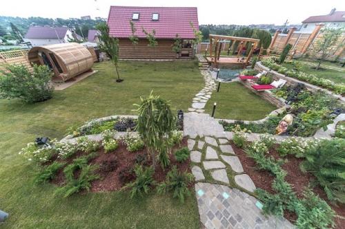 Дизайн малого садового участка. Идеи и варианты ландшафтного дизайна на маленьком участке перед домом 16 Дизайн малого садового участка. Идеи и варианты ландшафтного дизайна на маленьком участке перед домом 16