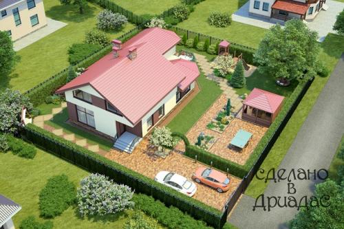 Дизайн малого садового участка. Идеи и варианты ландшафтного дизайна на маленьком участке перед домом 12