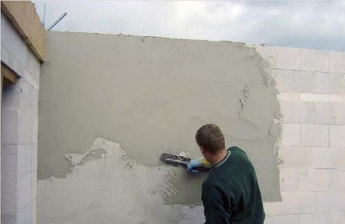 Штукатурка для пеноблоков. Штукатурка пеноблоков: необходимость и этапы работ