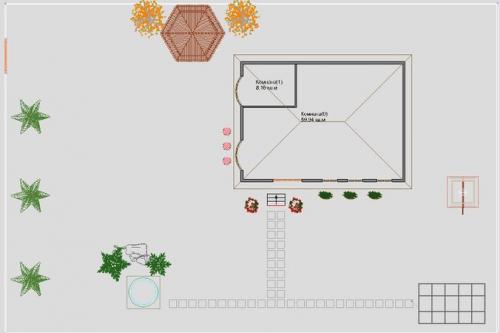 Варианты планировки участка. Рекомендации по расположению и устройству дома 06 Варианты планировки участка. Рекомендации по расположению и устройству дома 06