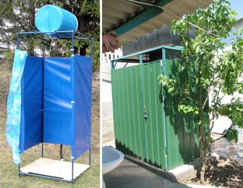 Конструкция душа летнего. Летний душ –, как построить для дачи своими руками? Идеи, чертежи и лучшие проекты (85 фото)