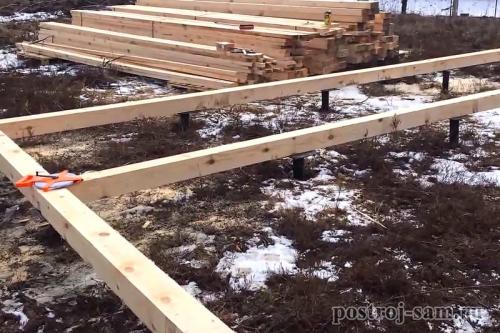 Каркас из бруса для гипсокартона. Деревянный каркас под гипсокартон —, какой брус выбрать и как крепить 04 Каркас из бруса для гипсокартона. Деревянный каркас под гипсокартон —, какой брус выбрать и как крепить 04