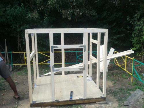 Детский домик из вагонки своими руками. Мастер-класс по созданию детского домика для дачи своими руками