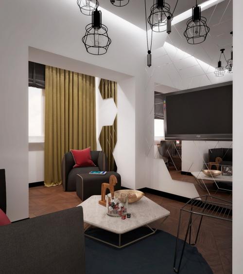 Дизайн квартиры 29,9 кв. м 07