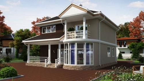 Варианты второго этажа частного дома. Планировка второго этажа 11