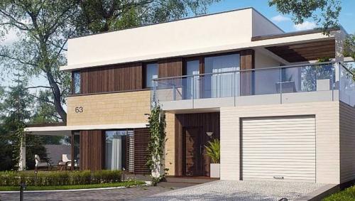 Варианты второго этажа частного дома. Планировка второго этажа 07