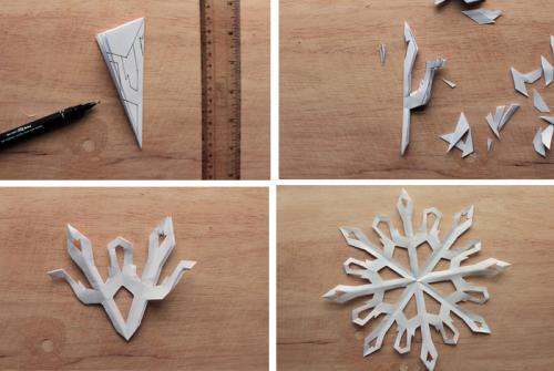 Как научиться вырезать снежинки. Как вырезать снежинки из бумаги: более 120 пошаговых схем и шаблонов для вырезания