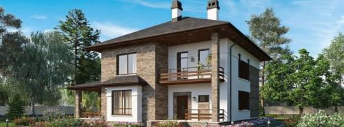 Варианты второго этажа частного дома. Планировка второго этажа 05