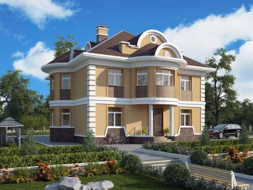 Варианты второго этажа частного дома. Планировка второго этажа 09