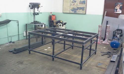 Сварочный стол из профильной трубы своими руками. Изготовление сварочного стола своими руками