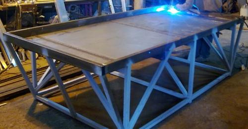 Сварочный стол из профильной трубы своими руками. Изготовление сварочного стола своими руками