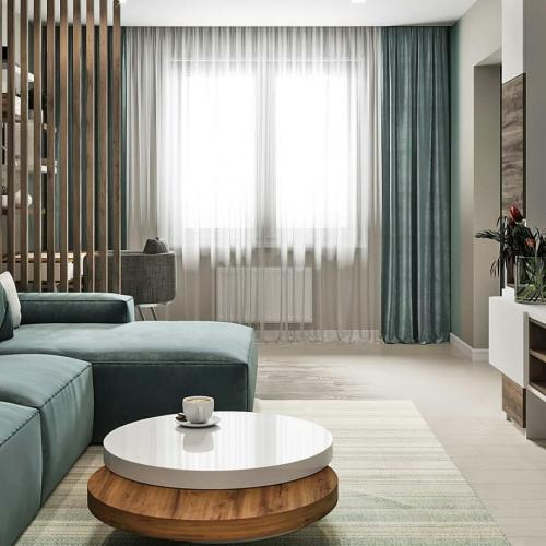 Лаконичный и красивый проект квартиры 04