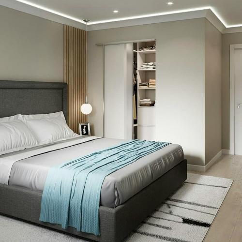 Лаконичный и красивый проект квартиры 06