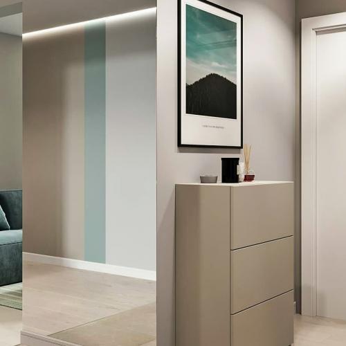 Лаконичный и красивый проект квартиры 08