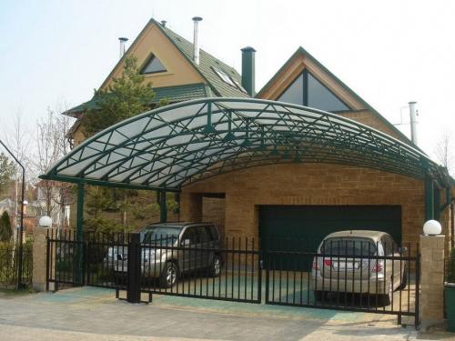 Навесы для частного дома из поликарбоната своими руками. Навесы из поликарбоната — самостоятельное изготовление и особенности проектирования (100 фото)