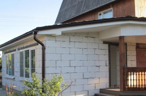 Пристройка веранды к дому из пеноблоков. Виды веранд из газобетона или пеноблоков