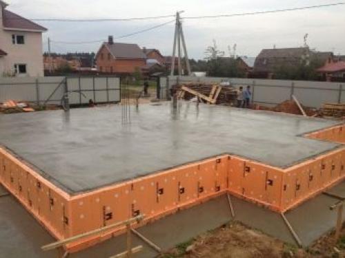 Фундамент из блоков для сарая. Столбчатый фундамент 05 Фундамент из блоков для сарая. Столбчатый фундамент 05