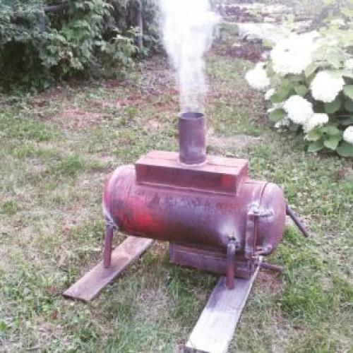 Печь для бани из газового баллона. Особенности изготовления печи для бани из газового баллона