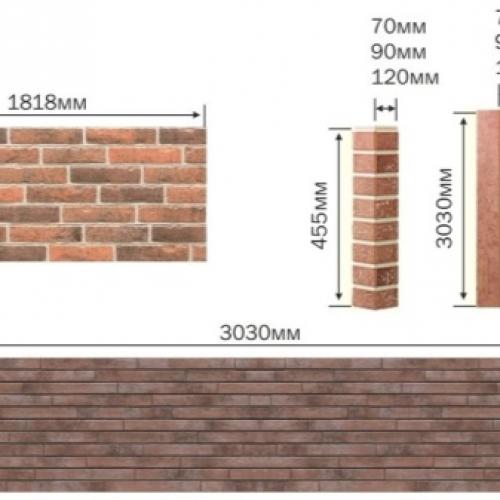 Внешняя отделка коттеджей. Отделка фасадов коттеджей кирпичом 07