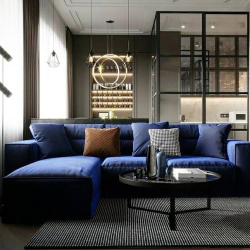 Зонирование при помощи стеклянных перегородок в квартире. Как Вам такое решение? 04