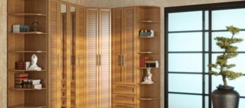 Угловой шкаф в гостиную в современном стиле. Какими могут быть угловые шкафы для гостиной, правила выбора