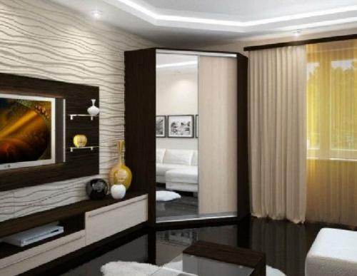 Встроенный угловой шкаф в гостиную. Какие существуют угловые шкафы для гостиной, обзор моделей