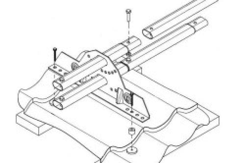 Установка снегозадержателей на металлочерепицу. Монтаж снегозадержателей на металлочерепицу инструкция